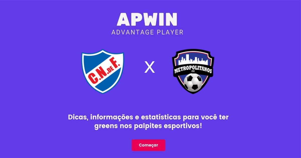 Nacional x Metropolitanos Estat&iacute;sticas | 28/06/2023 | APWin