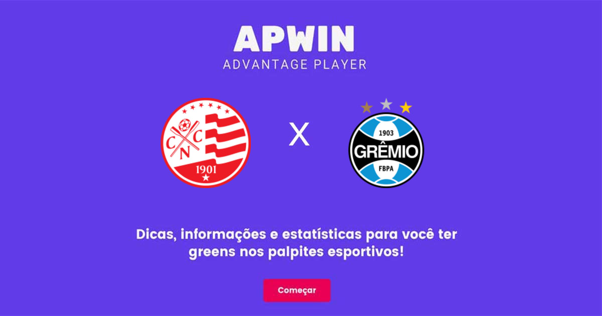 Náutico x Grêmio Estatísticas | 23/10/2022 | APWin
