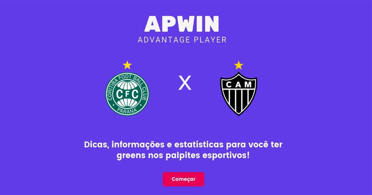 Coritiba x Atlético Mineiro Estatísticas | 20/05/2023 | APWin