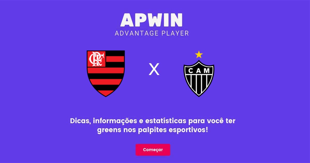 Flamengo x Atl&eacute;tico Mineiro Estat&iacute;sticas | 15/10/2022 | APWin