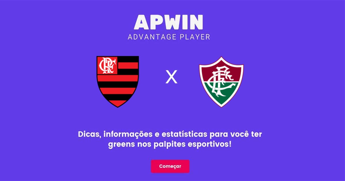 Flamengo x Fluminense Estatísticas | 01/04/2023 | APWin