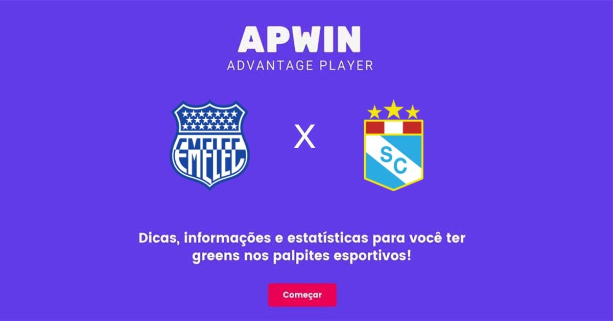 CS Emelec x Sporting Cristal: Estat&iacute;sticas - 19/07/2023 | APWin