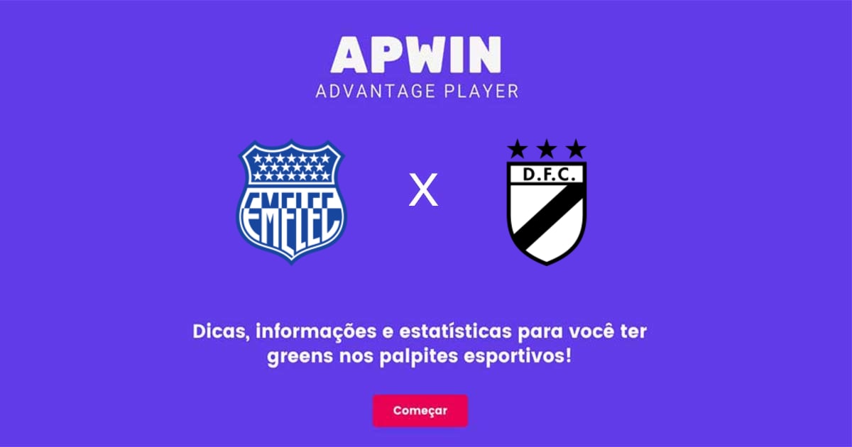 CS Emelec x Danubio Estat&iacute;sticas | 28/06/2023 | APWin