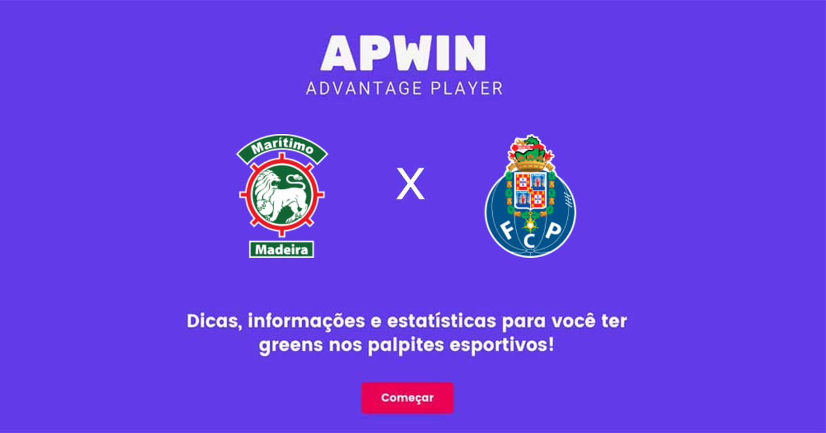 CS Marítimo x Porto Estatísticas | 01/02/2023 | APWin