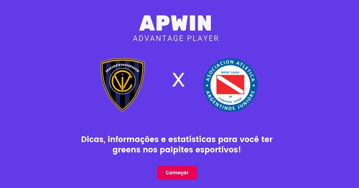 CSD Independiente del Valle x Argentinos Juniors Estat&iacute;sticas | 28/06/2023 | APWin