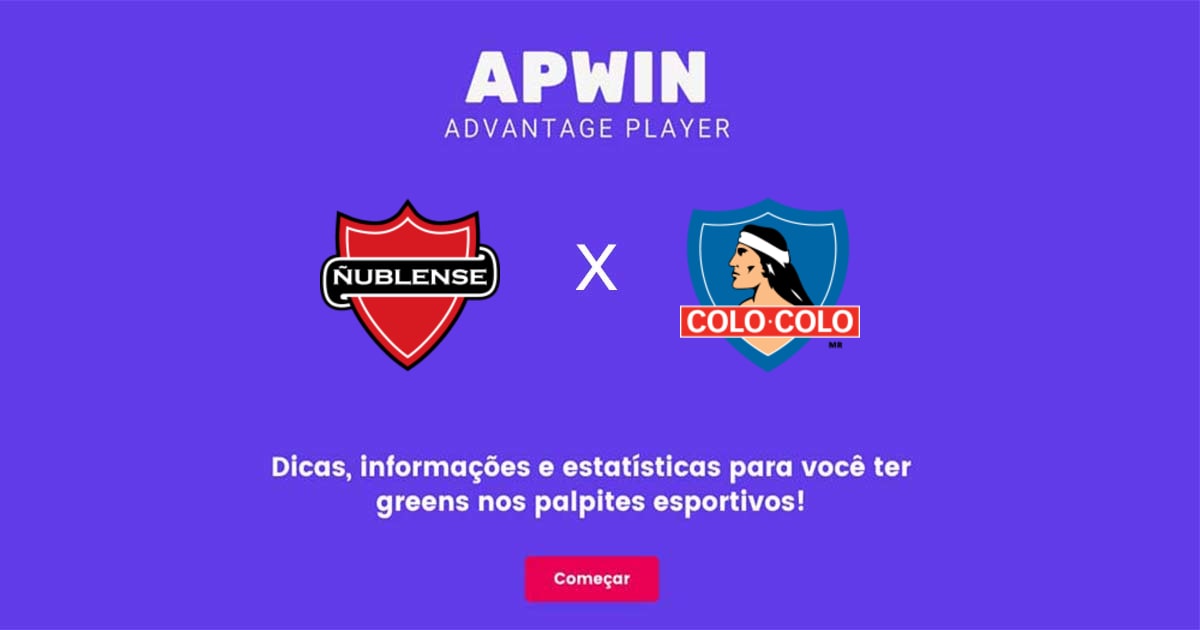 Ñublense x Colo-Colo Estatísticas | 06/11/2022 | APWin