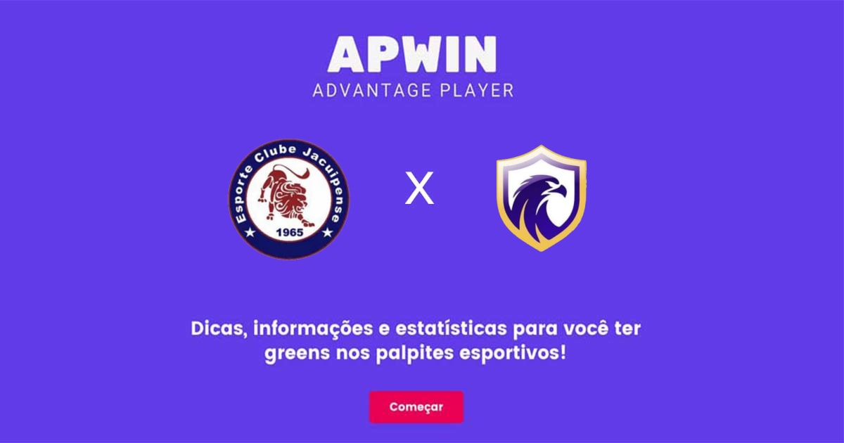 Jacuipense x Falcon Estatísticas | 15/06/2023 | APWin