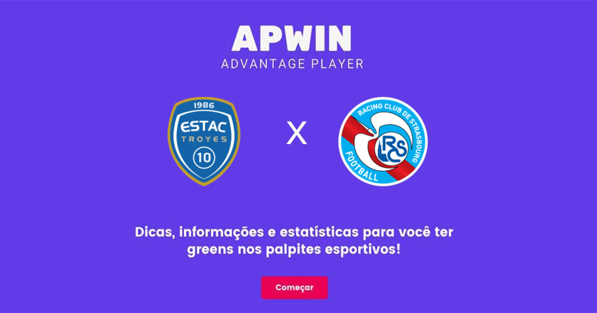 Troyes x Strasbourg Estat&iacute;sticas | 21/05/2023 | APWin
