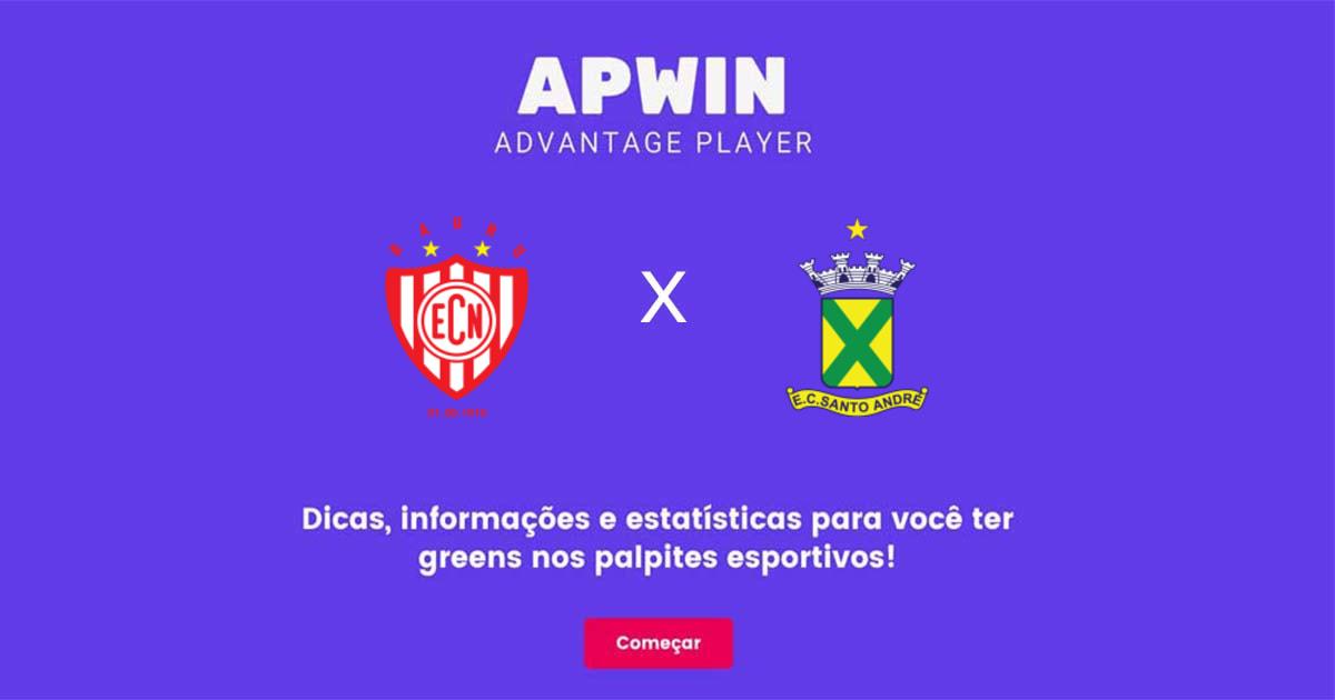 Noroeste x Santo Andr&eacute; Estat&iacute;sticas | 14/06/2023 | APWin