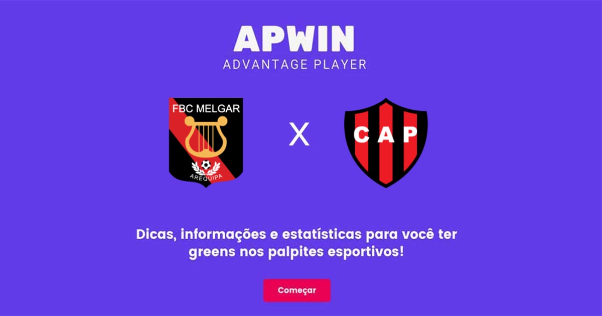 Melgar x Patronato Estat&iacute;sticas | 06/06/2023 | APWin