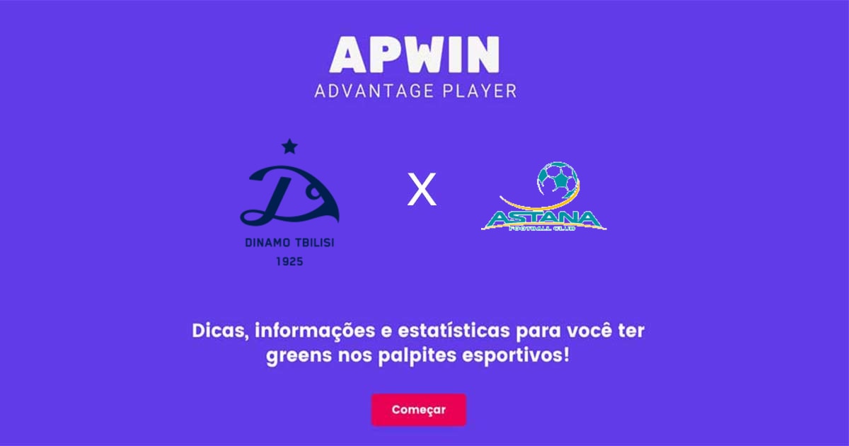 Dinamo Tbilisi x Astana: Estat&iacute;sticas - 19/07/2023 | APWin