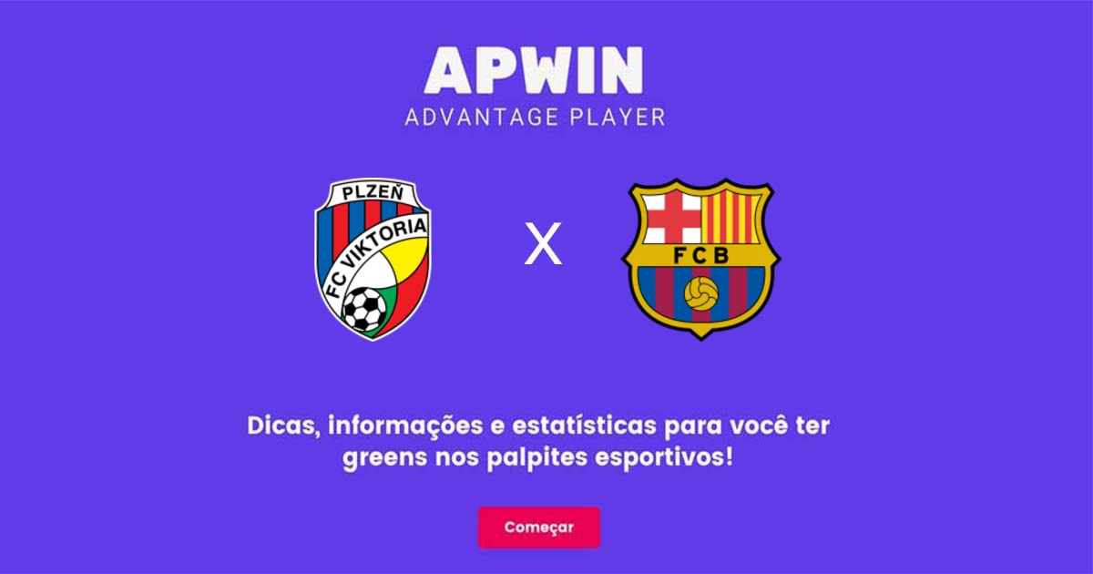 Viktoria Plzeň x FC Barcelona Estat&iacute;sticas | 01/11/2022 | APWin