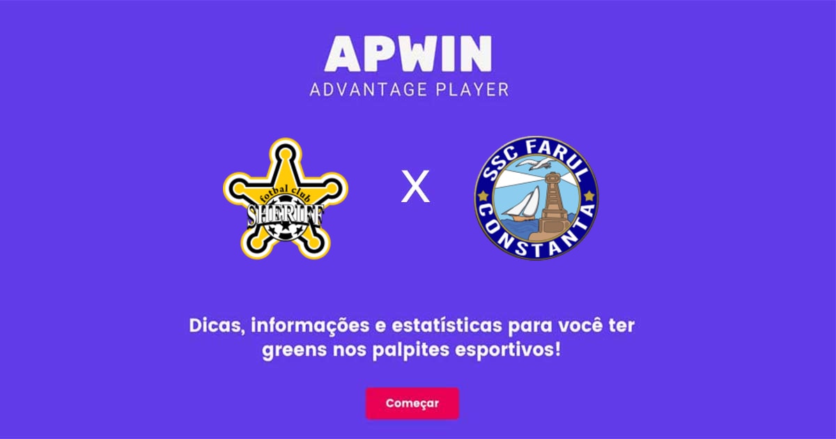 Sheriff x SSC Farul: Estat&iacute;sticas - 18/07/2023 | APWin