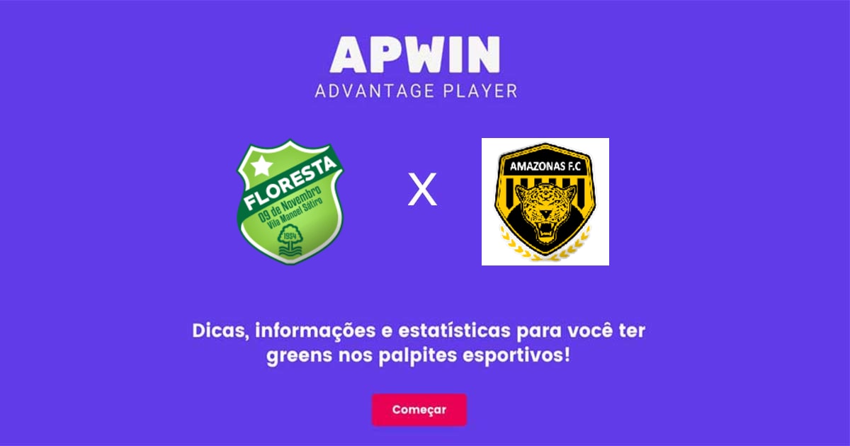 Floresta x Amazonas Estat&iacute;sticas | 29/05/2023 | APWin