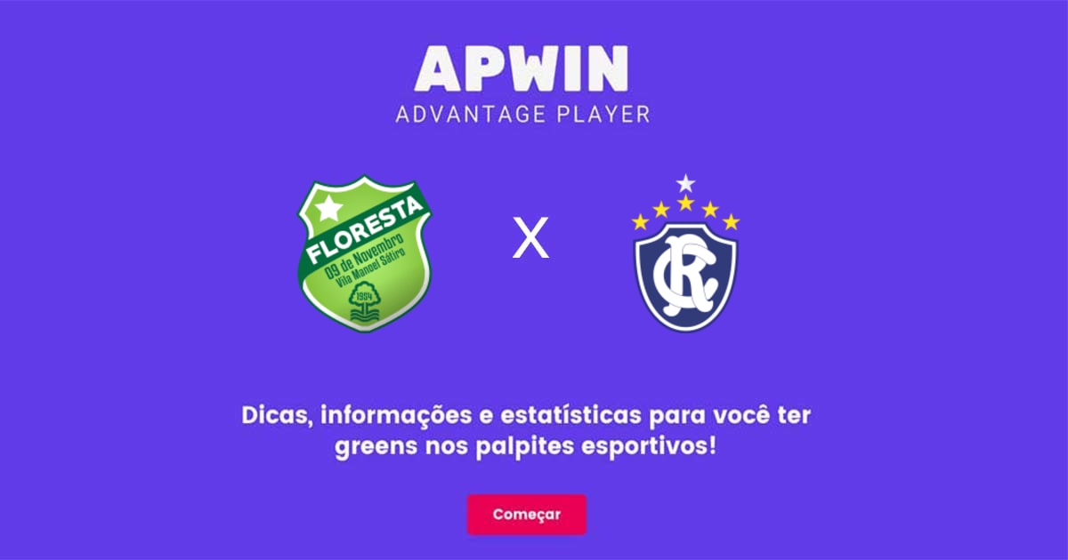 Floresta x Remo Estatísticas | 02/07/2023 | APWin