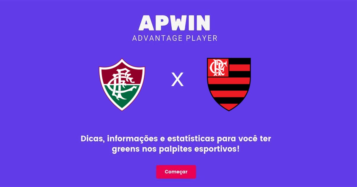 Fluminense x Flamengo Estatísticas | 09/04/2023 | APWin
