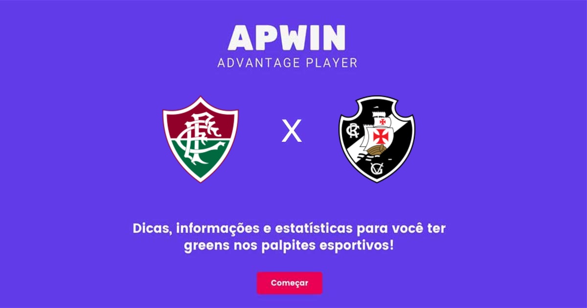 Fluminense x Vasco da Gama Estatísticas | 12/02/2023 | APWin