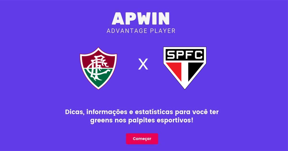 Fluminense x São Paulo Estatísticas | 05/11/2022 | APWin