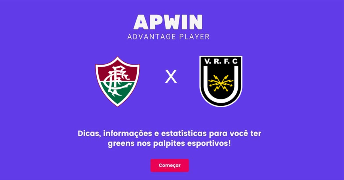 Fluminense x Volta Redonda Estatísticas | 18/03/2023 | APWin