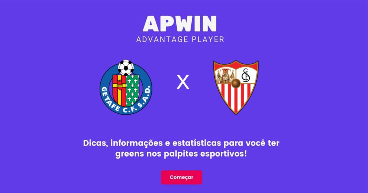 Getafe CF x Sevilla FC Estatísticas | 19/03/2023 | APWin