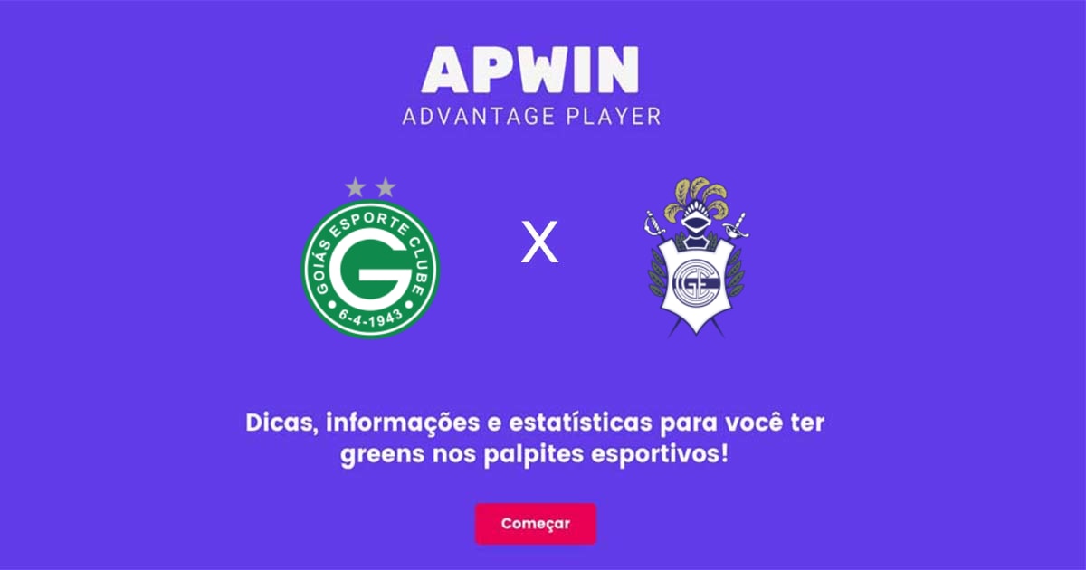 Goi&aacute;s x Gimnasia La Plata Estat&iacute;sticas | 08/06/2023 | APWin