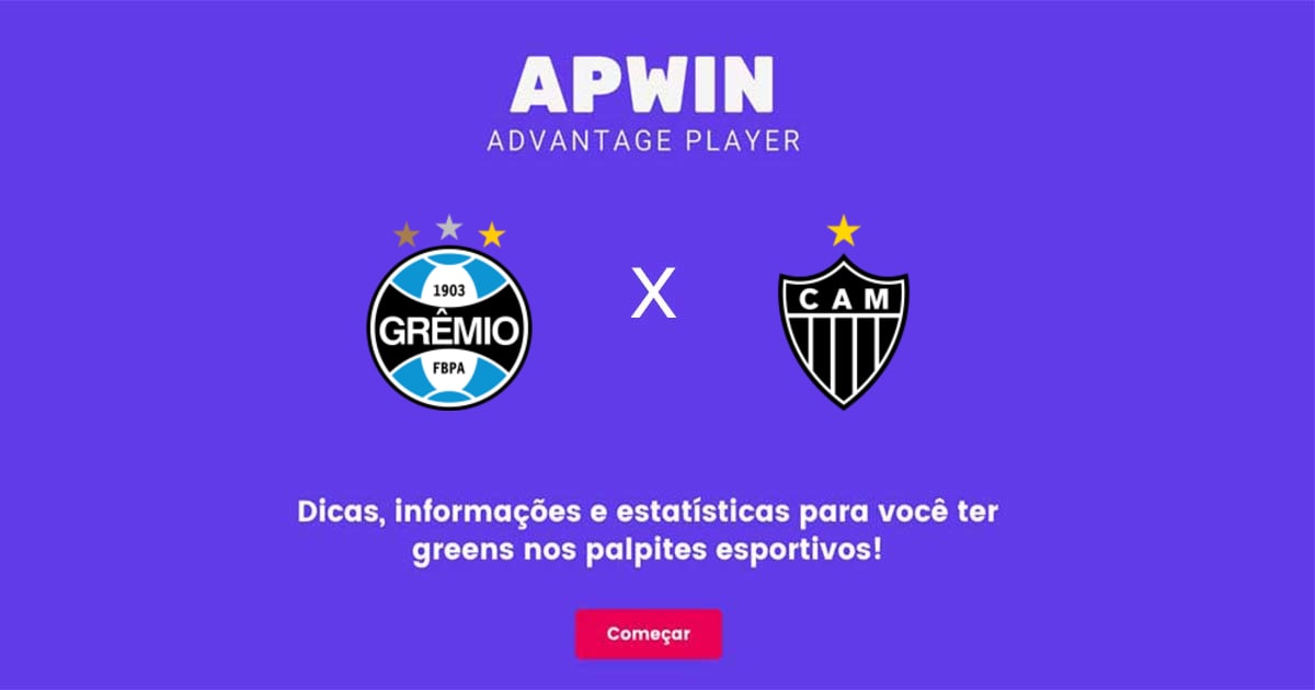 Grêmio x Atlético Mineiro: Estatísticas - 22/07/2023 | APWin