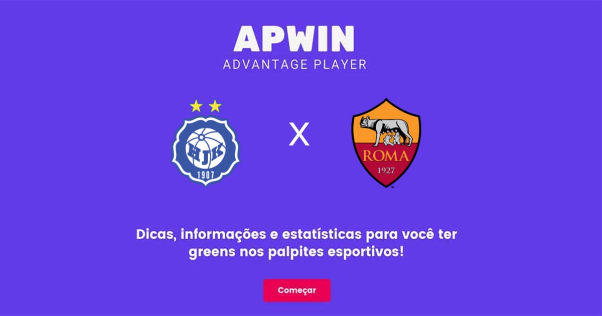 HJK x Roma Estat&iacute;sticas | 27/10/2022 | APWin