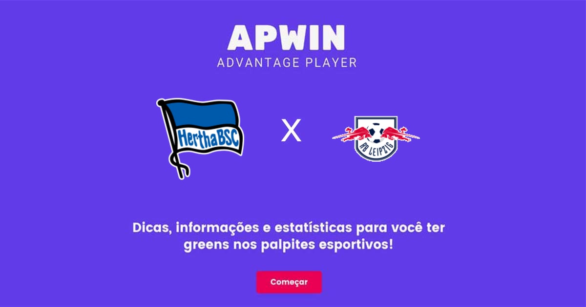 Hertha BSC x RB Leipzig Estat&iacute;sticas | 08/04/2023 | APWin