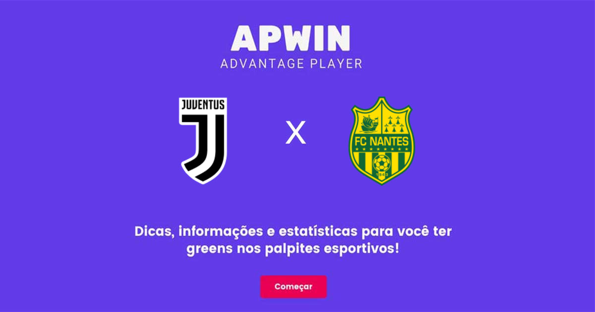 Juventus x Nantes Estatísticas | 16/02/2023 | APWin
