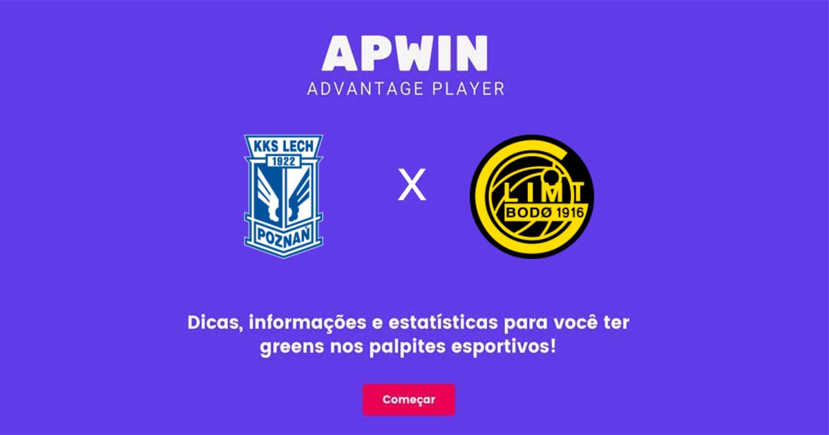 Lech Poznań x FK Bodo - Glimt Estat&iacute;sticas | 23/02/2023 | APWin