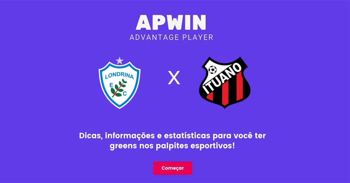 Londrina x Ituano Estatísticas | 28/10/2022 | APWin