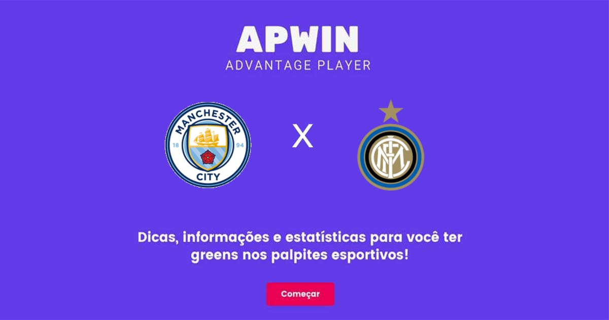 Manchester City x Inter de Milão Palpites para Liga dos Campeões por  Douglas10