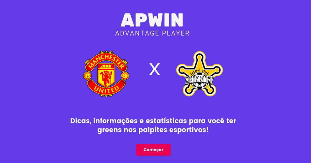 Manchester United x Sheriff Estat&iacute;sticas | 27/10/2022 | APWin