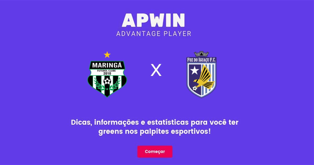 Maring&aacute; x Foz do Igua&ccedil;u Estat&iacute;sticas | 14/01/2023 | APWin