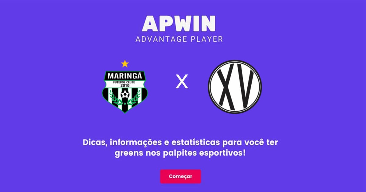 Maring&aacute; x XV de Piracicaba: Estat&iacute;sticas - 22/07/2023 | APWin