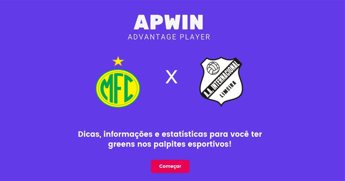 Mirassol x Inter de Limeira Estat&iacute;sticas | 17/01/2023 | APWin