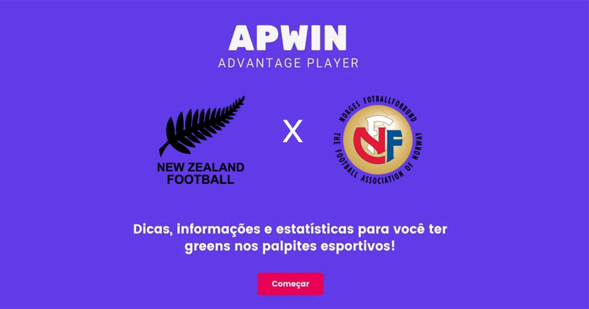 New Zealand Women x Norway Women: Estatísticas - 20/07/2023 | APWin