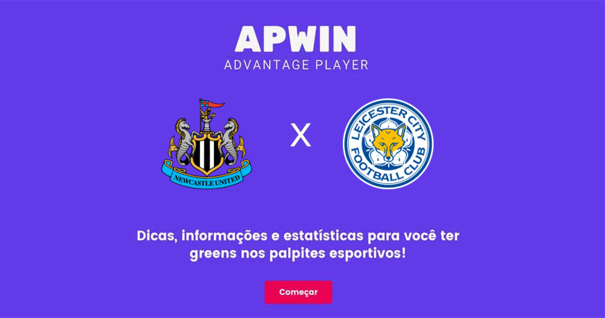 Newcastle United x Leicester City Estat&iacute;sticas | 22/05/2023 | APWin