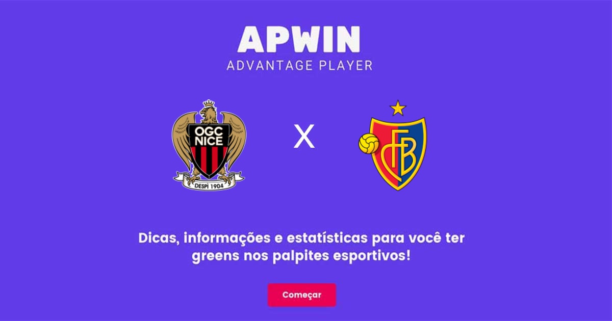 Nice x Basel Estat&iacute;sticas | 20/04/2023 | APWin