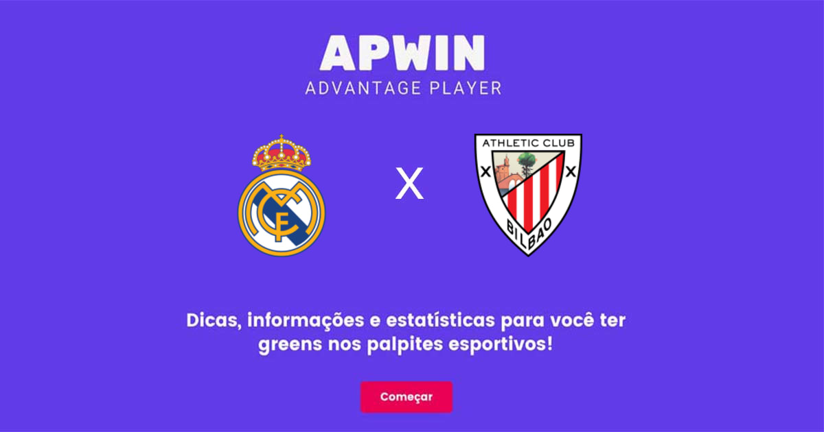 Real Madrid x Athletic Club Bilbao Estatísticas | 04/06/2023 | APWin