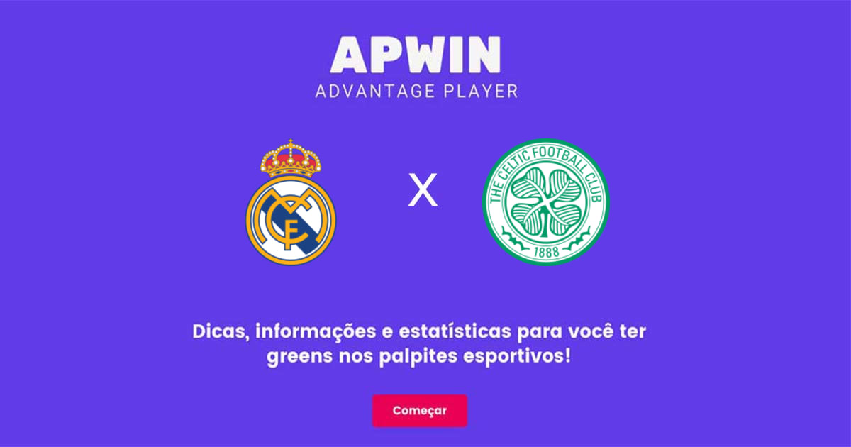 Real Madrid x Celtic Estat&iacute;sticas | 02/11/2022 | APWin