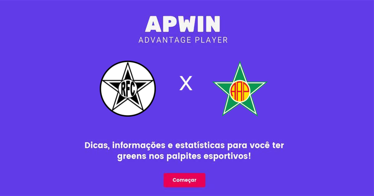 Resende x Portuguesa RJ: Estat&iacute;sticas - 08/07/2023 | APWin