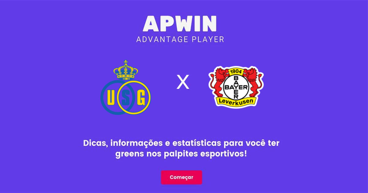 Union Saint-Gilloise x Bayer Leverkusen Estat&iacute;sticas | 20/04/2023 | APWin