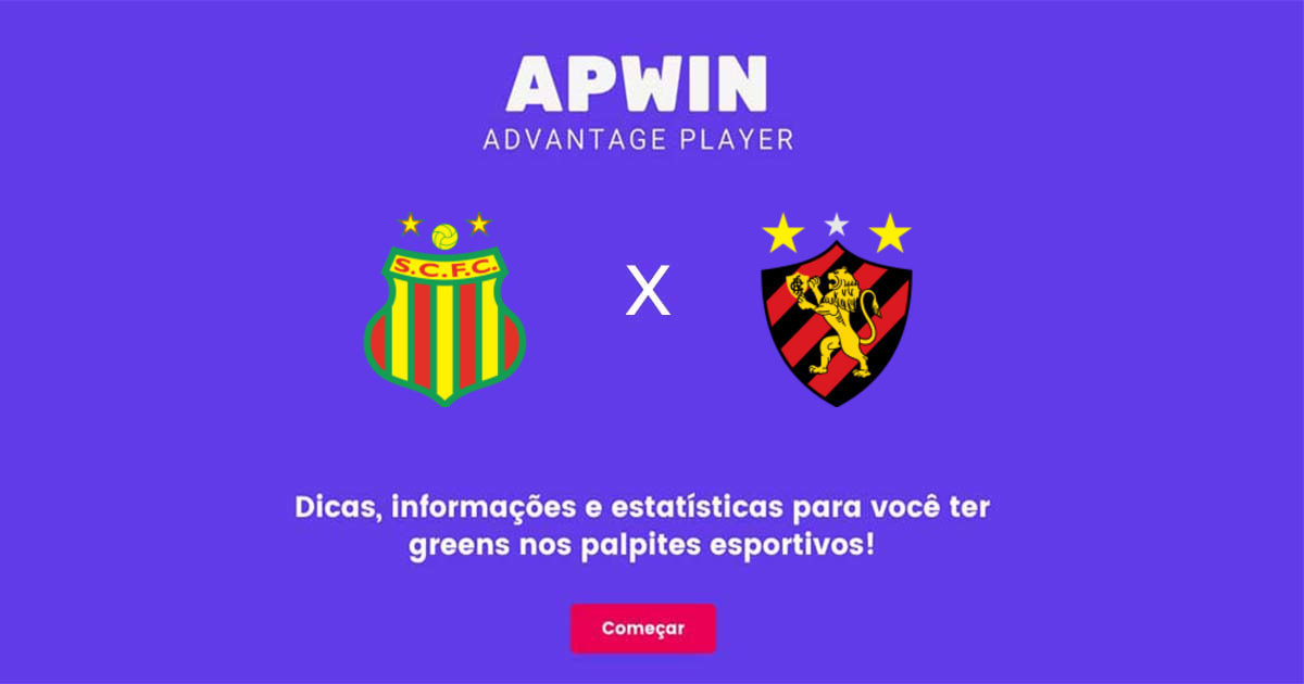 Sampaio Corrêa x Sport Recife: Estatísticas - 23/07/2023 | APWin