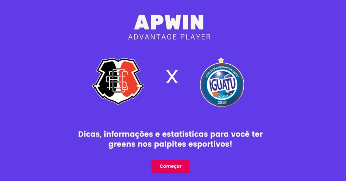 Santa Cruz x Iguatu Estat&iacute;sticas | 08/05/2023 | APWin