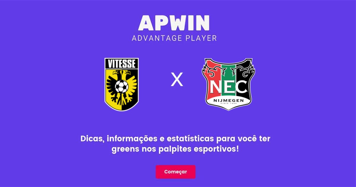 Vitesse x NEC Estatísticas | 15/01/2023 | APWin