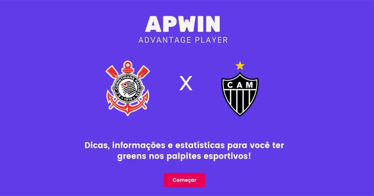 Corinthians x Atlético Mineiro Estatísticas | 31/05/2023 | APWin