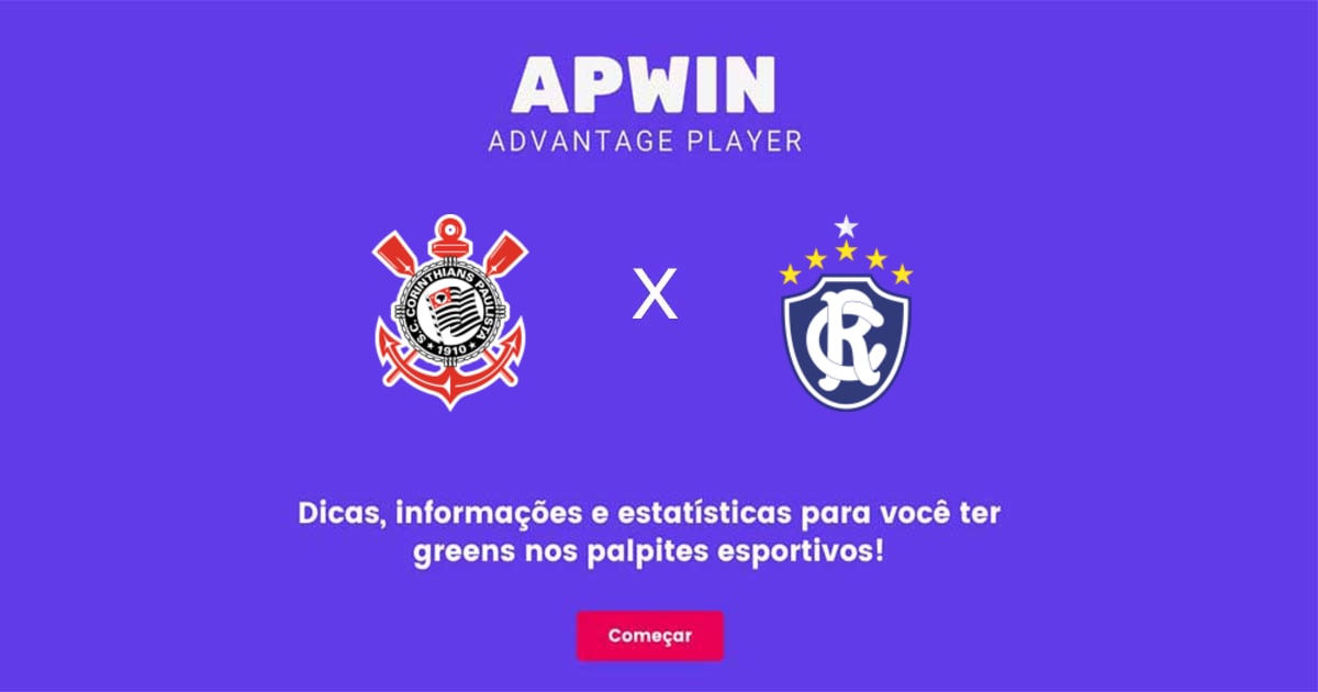 Corinthians x Remo Estat&iacute;sticas | 26/04/2023 | APWin