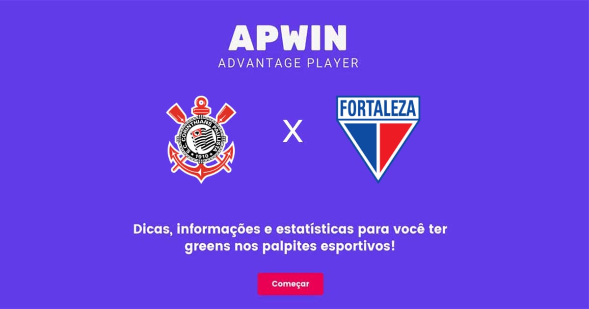 Corinthians x Fortaleza Estatísticas | 08/05/2023 | APWin