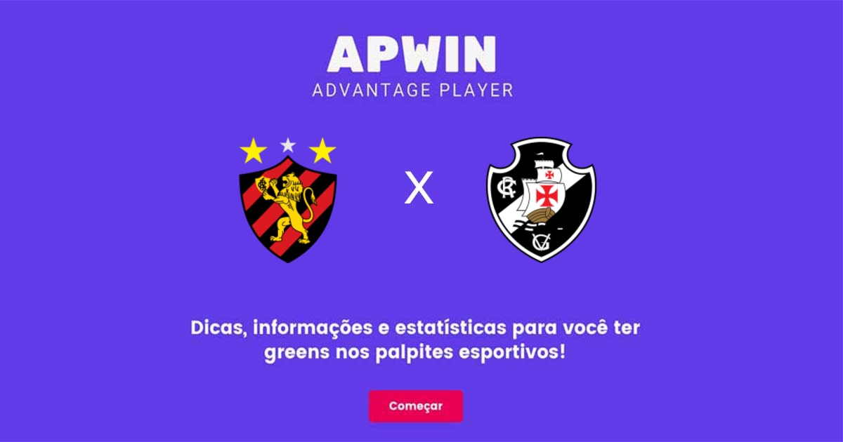 Sport Recife x Vasco da Gama Estat&iacute;sticas | 16/10/2022 | APWin